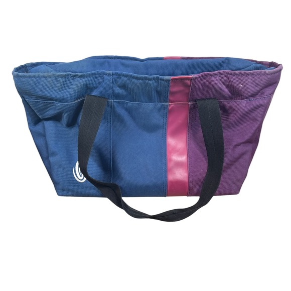 Timbuk2 Cargo Tote Bag Commuter Travel Pack Laptop Sleeve Pockets Colorful Nylon - Picture 1 of 9
